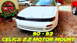 90 - 93 Toyota Celica Front Motor Mount Replacement