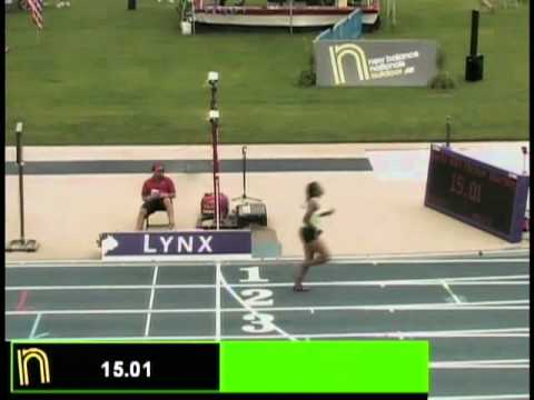 Girls 100m Hurdles EE Prelim Heat 3 - New Balance Outdoor Nationals 2011