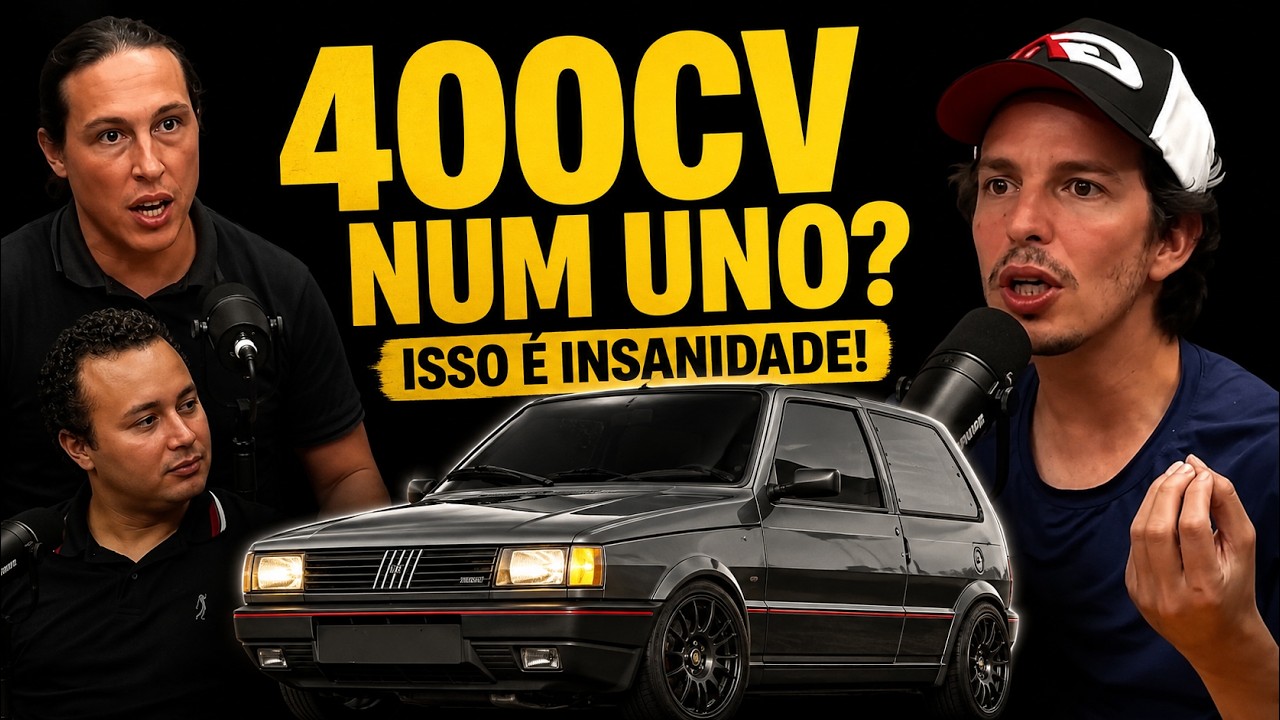 O UNO ELÉTRICO DE 400CV VAI HUMILHAR MUITO CARRO A COMBUSTÃO!