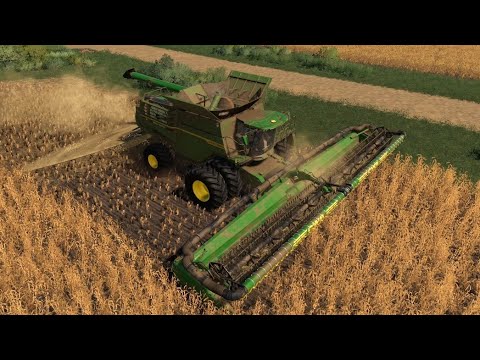 Millennial Farmer Map Ep#47 | Harvest | FS19 Timelapse | Farming Simulator 19