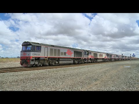 SCT 5PM9 Mixed Freight Train With Seven Diesel Locomotive Lashup (3/12/2023) - PoathTV Railways