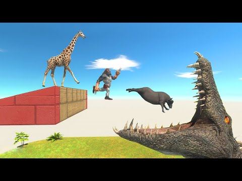 Don't Fall into Purussaurus Rex Cage - Animal Revolt Battle Simulator