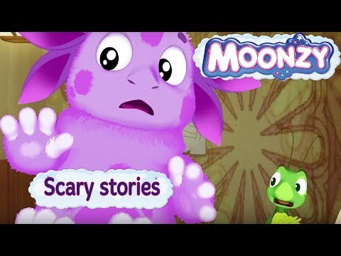 Moonzy 🎃 Scary stories 🎃 Halloween 👻 Cartoons for kids