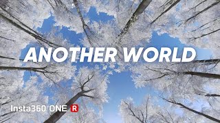 Trippy FPV in a Snow Forest with EPIC 360 REFRAMING - Insta360 ONE R