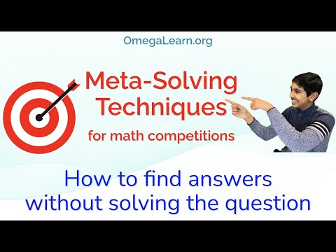 Meta solving techniques
