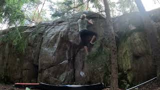 Video thumbnail of Sektorin hienoin, 7A. Puuhamaa