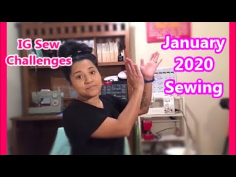 January 2020 sewing plans/ Ig sew hashtags/ selfsewer