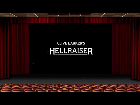 Cinema at home: Hellraiser (recreating Cannon cinema 1987 intro reel)