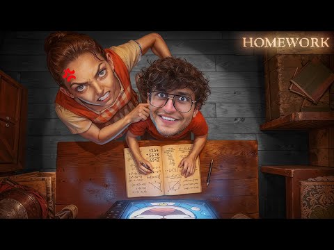 I Need to Finish my Maths Homework but Mummy is Angry (2 Random Horror Games)