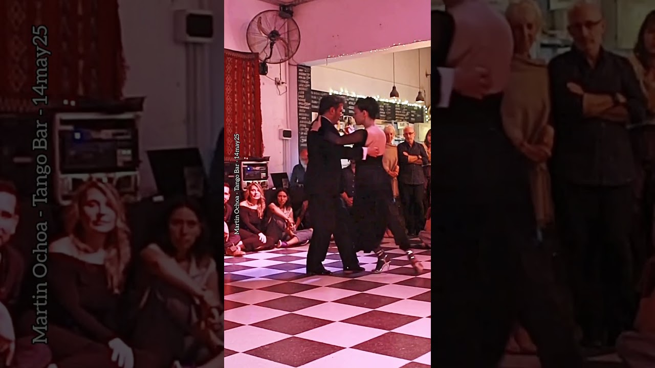 Video thumbnail for Yasmina Baileche y Carlos Rivarola. Milonguero Viejo (Di Sarli) Milonga Tango Bar 14may25