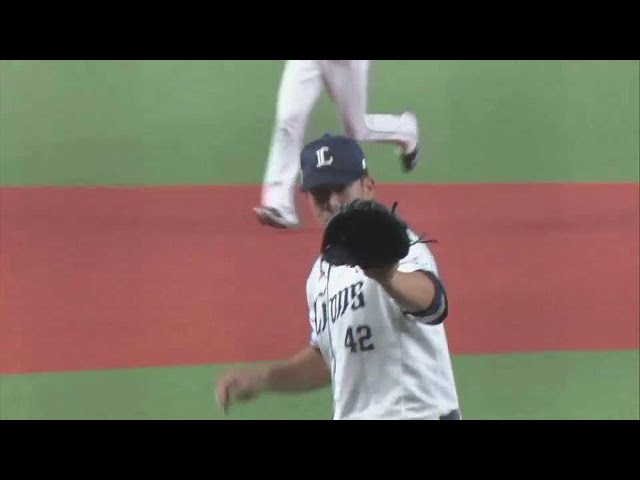 【8回表】中軸を3者凡退!! ライオンズ・ボー・タカハシが鋭く落ちる変化球で抑える!! 2023年5月30日 埼玉西武ライオンズ 対 阪神タイガース