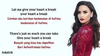 Demi Lovato - Give Your Heart a Break | Lirik Terjemahan