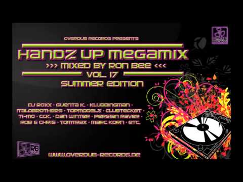 Handz Up Megamix Vol. 17 (Mixed by Ron Bee), 120 min Hands Up Music, August 2013