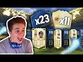 I SWEAR YOU'LL NEVER SEE A PACK OPENING LIKE THIS EVER AGAIN | 23 TOTYS & 11 LEGENDS - FIFA 17
