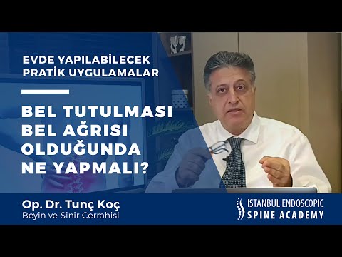 Bel Ağrısında Ne Yapmalı? Video