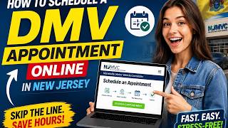 How to schedule a DMV appointment online in New Jersey