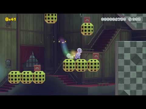 SGB2 3-2 Desert Mansion by ★Glen-SMM2 - Super Mario Maker 2 - No Commentary 1bw