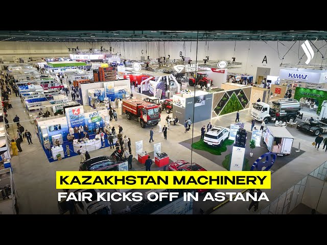 Kazakhstan Machinery Fair kicks off in Astana