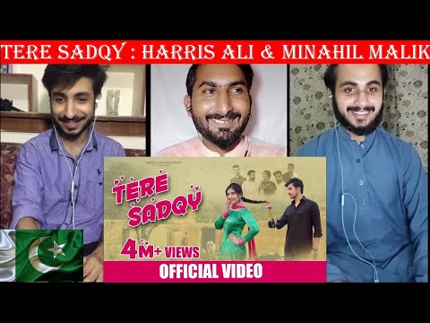 Pakistani Reaction On Tere Sadqy : Mehmood J | Harris Ali & Minahil Malik (Full Video)|
