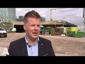 Eerste hinder Zuidasdok