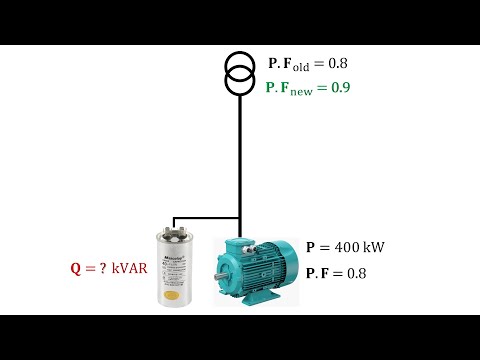 How to Calculate Capacitor kVAR to Improve Power Factor | Step-by-Step Guide