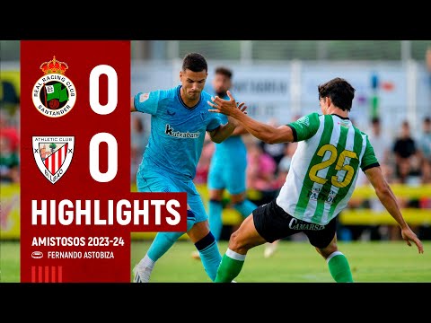 Imagen de portada del video HIGHLIGHTS | Real Racing Club 0-0 Athletic Club | Amistosos 2023-24