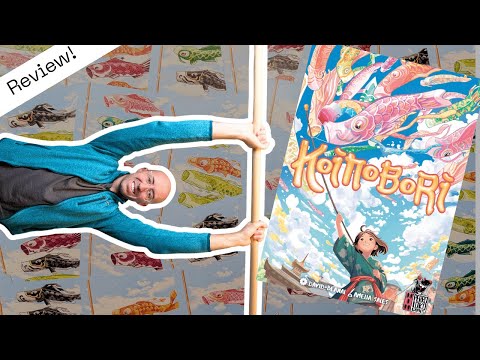 Colorful Bidding | Koinobori | Board Game Review