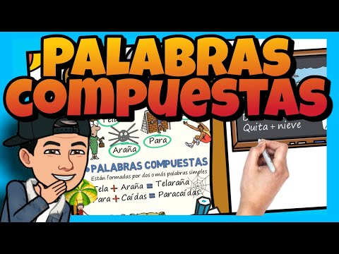 📚 Las PALABRAS COMPUESTAS ► para NIÑOS de PRIMARIA