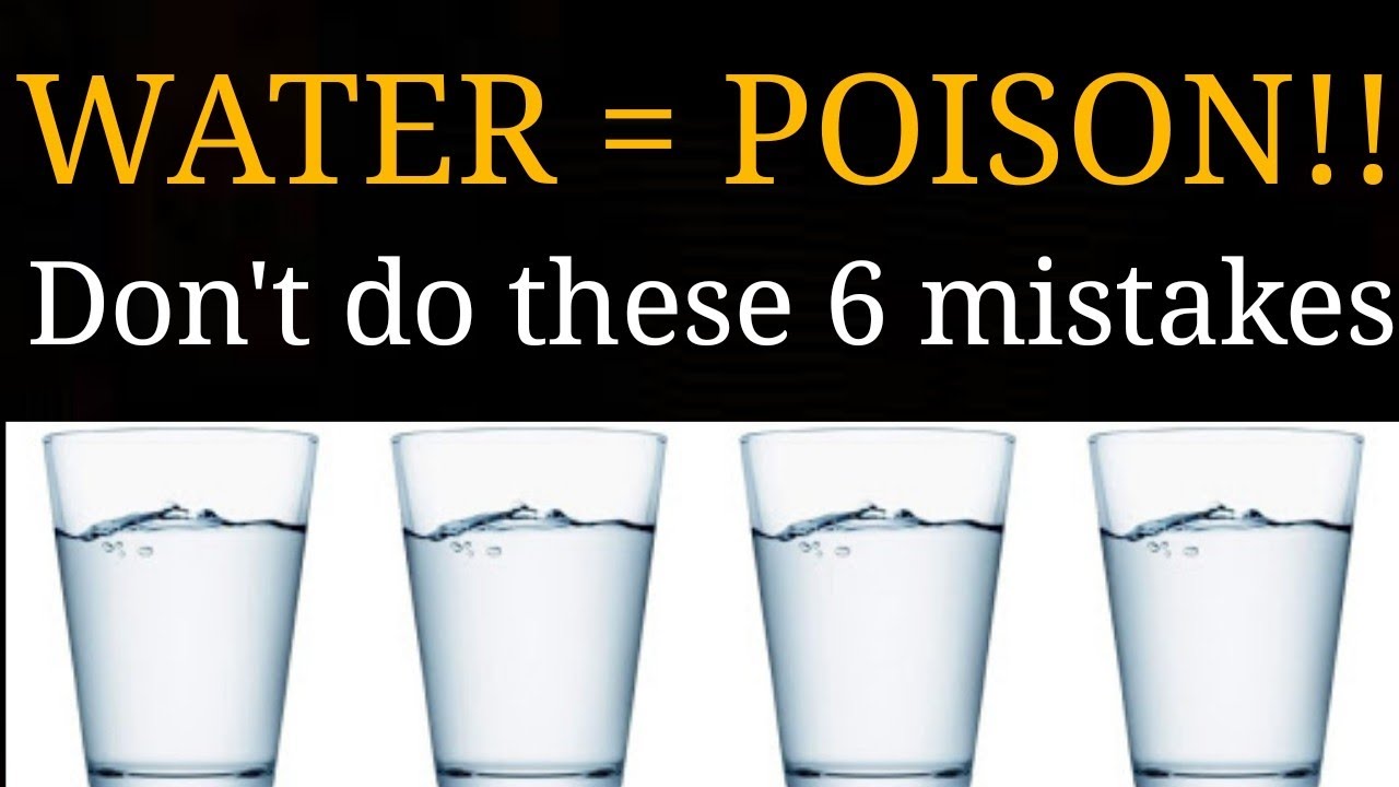 Don't do these 6 mistakes while drinking water