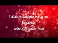 My Love- Anastasia A (Lyric Video) 