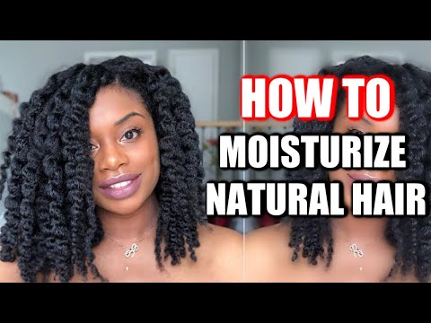 Moisturize Natural Hair with the LCO or LOC Method