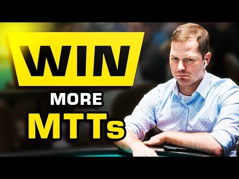How To DOMINATE Tournament Poker [Mid Stack Strategy]