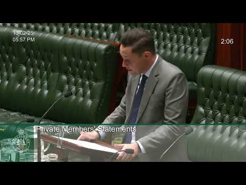 Housing Affordability - Private Members Statement