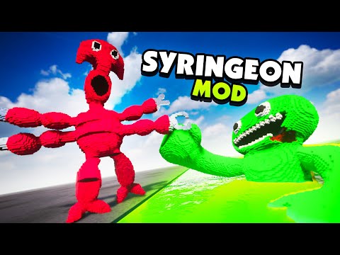 SYRINGEON Pushes Jumbo Josh Into Pool of ACID! - Teardown Mods