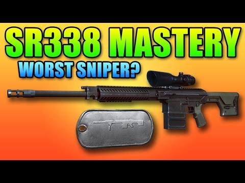 BF4 SR338 Mastery Dog Tag | Battlefield 4 Sniper Rifle