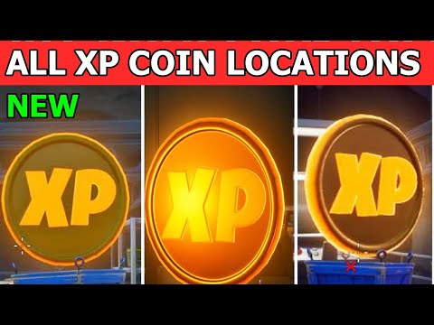 *NEW* All Gold XP Coin Locations! Fortnite Week 7 Gold Xp Coin Locations!
