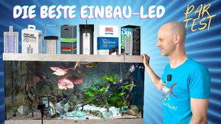 Die beste Einbau- LED Lampe für die Aquarienabdeckung! | Einbau LED Lampen im Test | PAR Wert