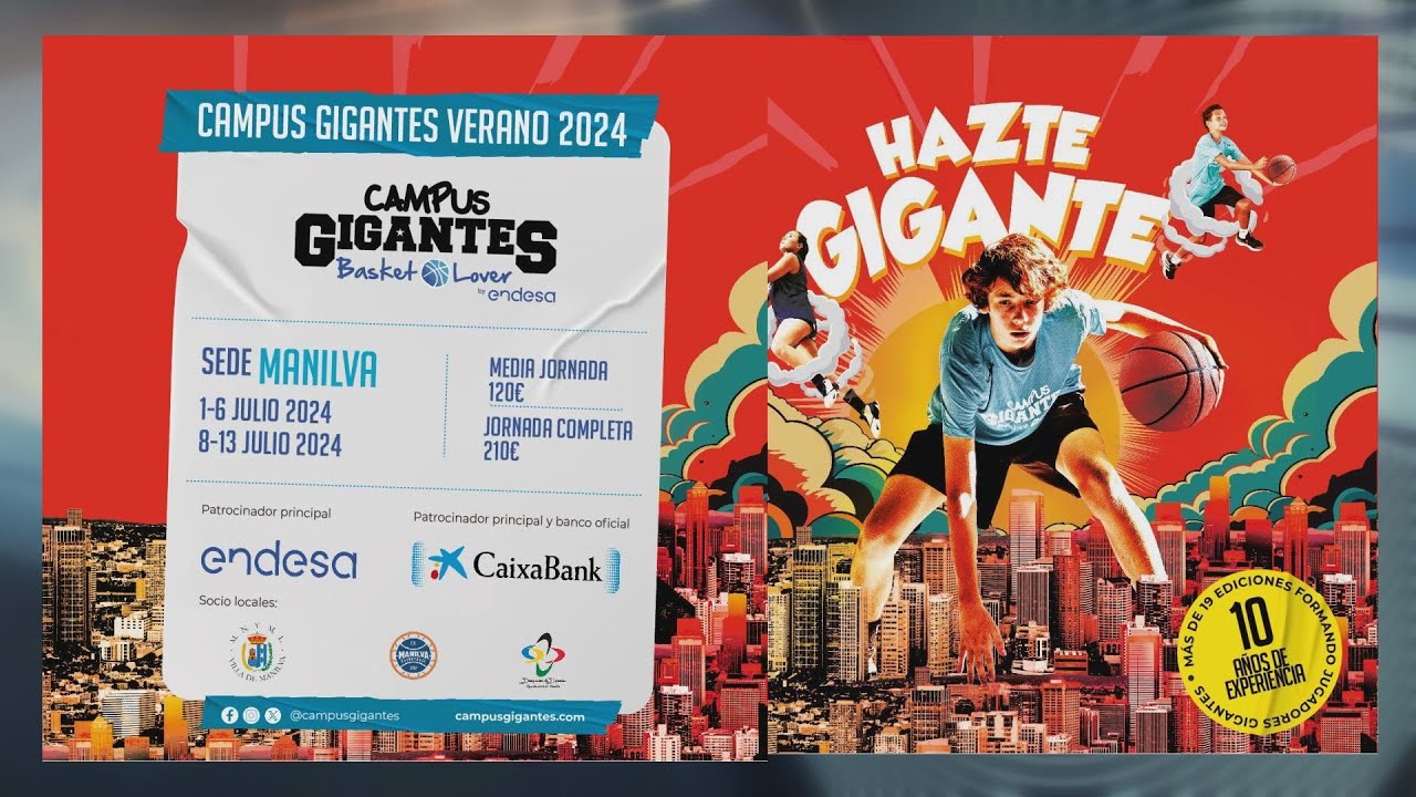 Inscripciones abiertas en el Campus Gigantes