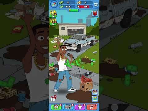 Rap star idle clicker, new mobile game 2026, FHD 1080p gameplay, no commentary