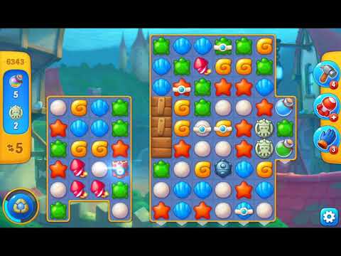 Fishdom 2021 - Level 6343   #playrix #fishdom #gaming