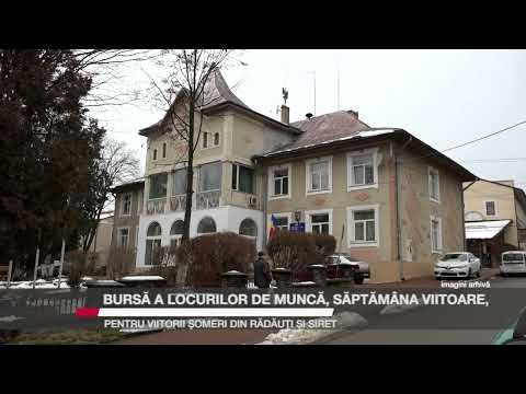 Bursă a locurilor de muncă, săptămâna viitoare, pentru viitorii șomeri din Rădăuți și Siret