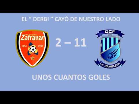 El "Derbi INFANTIL" ZAFRANAR - DPTVO. LA RAMBLETA