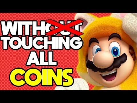 Is it Possible to Beat Super Mario 3D World While Touching Every Coin? Video