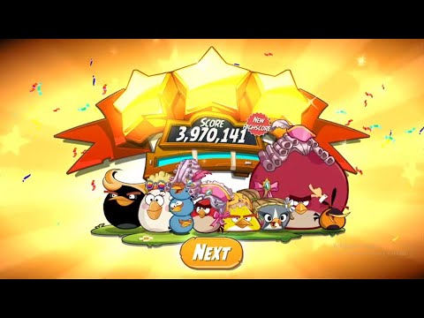 Angry birds 2 tips levels 143-144-145 boss king pig panic brawgamesexplorer* today Shangham Pig City