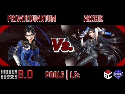 Hidden Bosses 8.0 POOLS - PrivateQuantum (Bayonetta) vs Archie (Bayonetta)