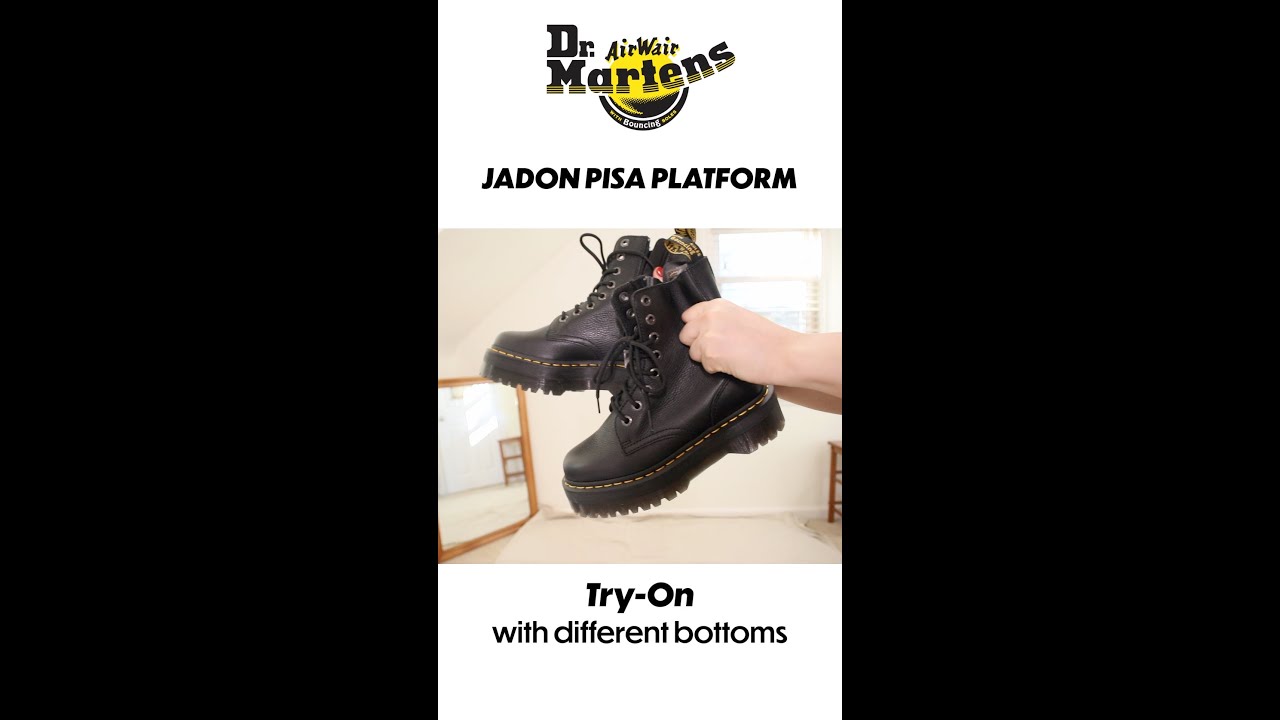 DR.MARTENS Jadon Pisa Leather Platform Boots #Shorts