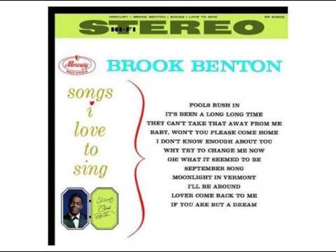 They Can't Take That Away From Me - Brook Benton