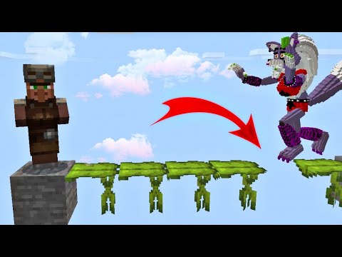 FNAF Security breache Roxanne IQ test in Minecraft