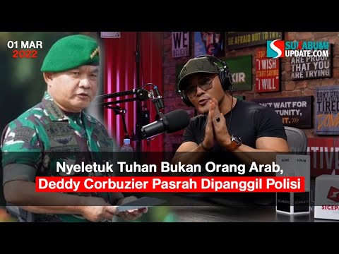 Nyeletuk Tuhan Bukan Orang Arab, Deddy Corbuzier Pasrah Dipanggil Polisi