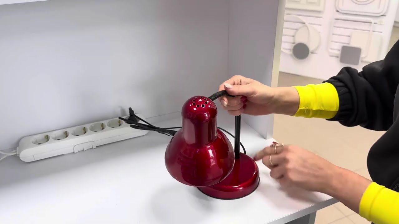 Настільна лампа LOGA LIGHT DL-01 Вишня